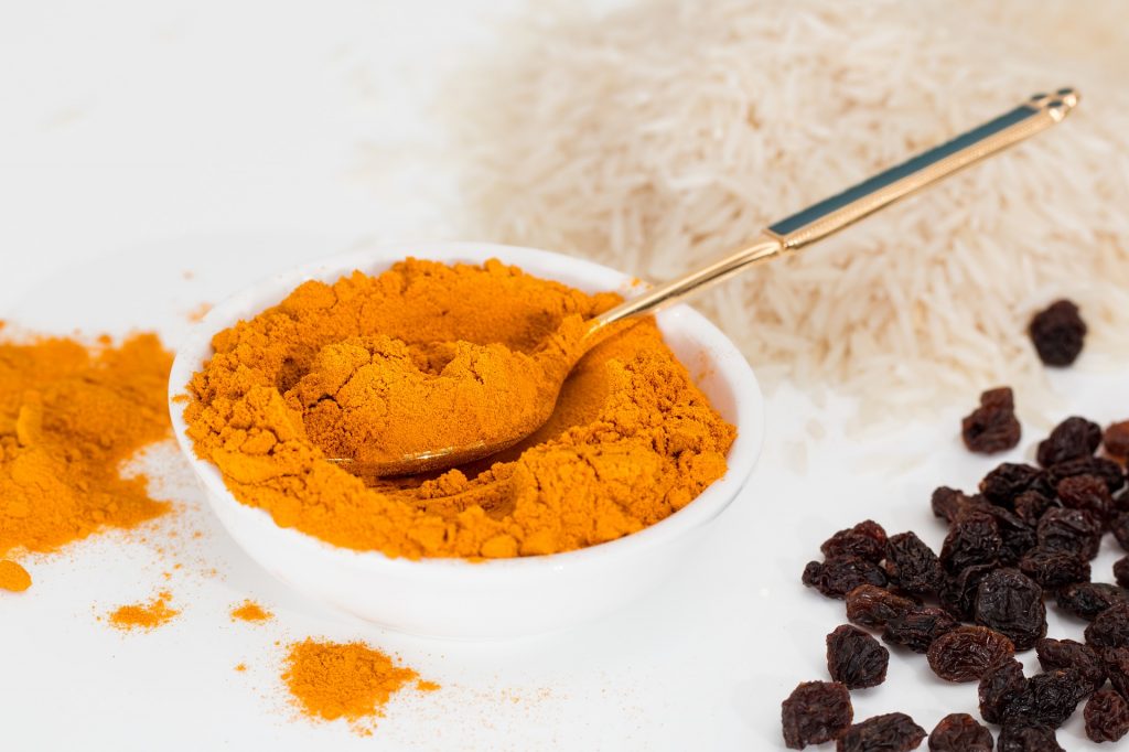 cúrcuma en polvo para curry